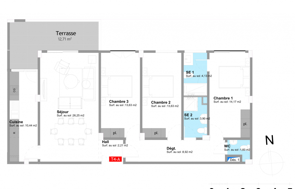 Appartement T4 – A